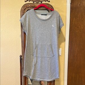 Polo by Ralph Lauren Gray Mini Dress